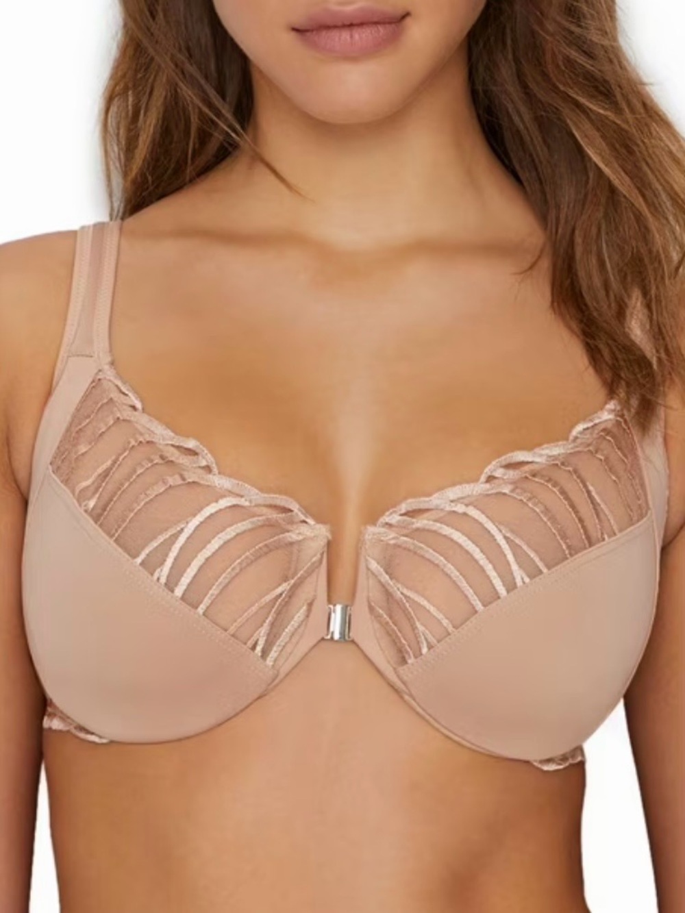 •Paramour 36G Angie Minimizer Front Hook Bra! NEW!
